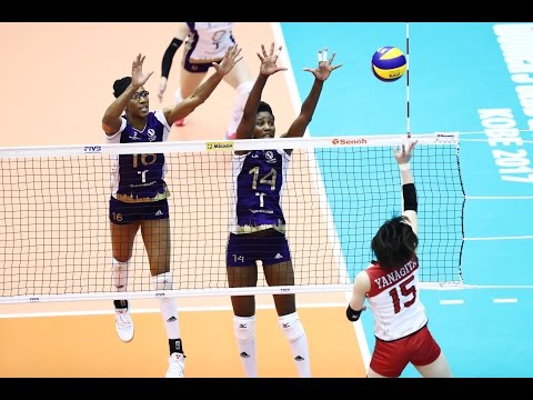 Nec Red Rockets vs Volero Zurich  | 10 May 2017 | Day 2 |  Club World Championship Women 2017