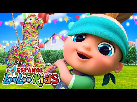 La Piñata + A Ram Sam Sam  Canciones Infantiles Para Niños | LooLoo KIDS español | Videos para Bebés