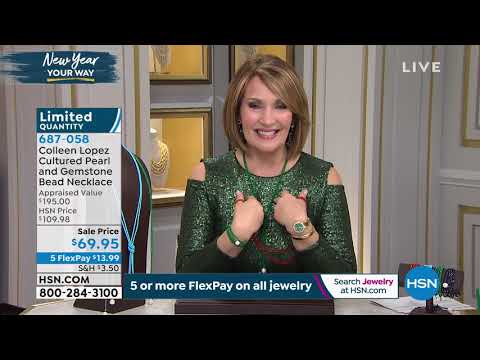 Colleen Lopez Cultured Freshwater Pearl and Gemstone Bea...