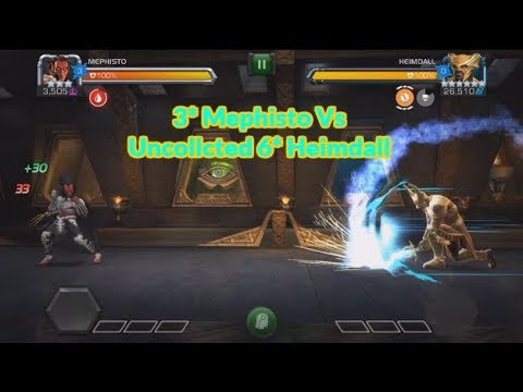 Evading Heimdall's Sp2 and full kill with 3* Mephisto( Uncollected) Marvel Contest Of Champions