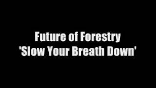 Slow Your Breath Down by Future of Forestry