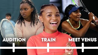 How I Became Venus Williams in 'King Richard' | Teen Vogue video