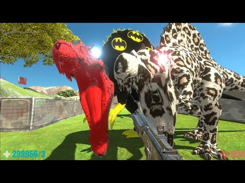 DEATH RUN with GRENADE LAUNCHER FPS PERSPECTIVE - Animal Revolt Battle Simulator