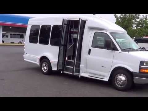 Northwest Bus Sales Used 2011 Chevy Turtle Top Tera Transit Shuttle Bus - S52332