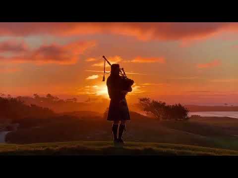 Spanish Bay Bagpiper