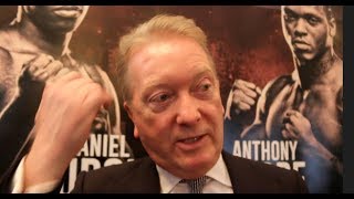 *COME ON JOSHUA IS NO ALI* -FRANK WARREN GOES IN/ TALKS DeGALE, SELBY, JOSHUA-TAKAM, SAUNDERS, FURY