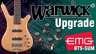 Video thumbnail for Warwick Rock Bass Corvette - Upgrade EMG/BTS (REVIEW) #joaobaixista by João Baixista