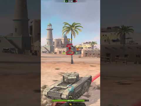 Churchill Mk. VI vs Churchill W #wotblitz #shorts