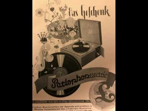 Saxophon-Orchester Dobbri, Max Mensing, Sag' es mit Blumen, Slow-Fox, Berlin, 1930