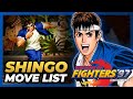 SHINGO YABUKI MOVE LIST The King Of Fighters 97 KOF97