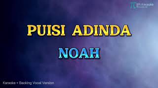 Download lagu NOAH - PUISI ADINDA (KARAOKE BAND VERSION) mp3
