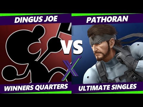 Smash Ultimate Tournament - Pathoran (Snake) Vs. Dingus Joe (Game & Watch) - S@X 297 SSBU W Quarters