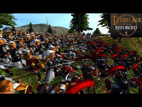 DEFENDING THE NORTHERN LINE (Siege Battle) - Third Age: Total War (Reforged)