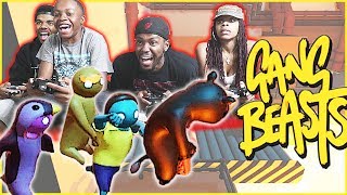SUPER INTENSE INCINERATOR RACE! - Gang Beasts Gameplay