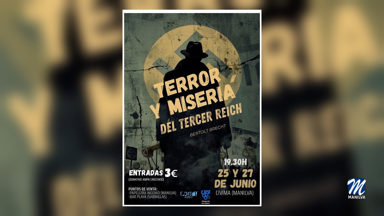 Los días 25 y 27 de junio habrá teatro de la Escuela Munipal de Teatro