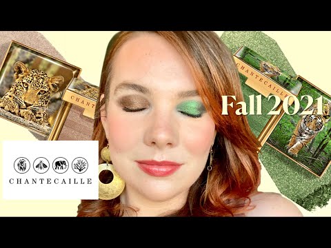 , title : 'Chantecaille Fall 2021 Luminescent Eye Shades LEOPARD & TIGER - Wet & Dry Eye Swatches + Comparisons'