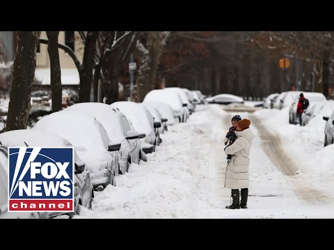 Winter storm slams NYC — Thousands of flights canceled as snow blankets East Coast
