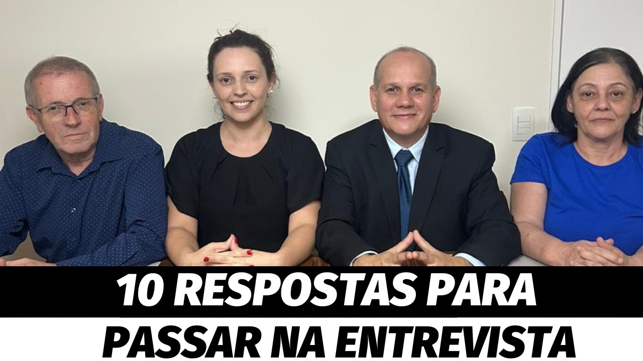 ENTREVISTA DE EMPREGO I 10 PERGUNTAS E RESPOSTAS MAIS IMPORTANTES 2.0