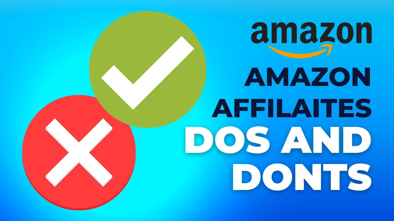 Thumbnail for Amazon Affiliate Marketing Rules
