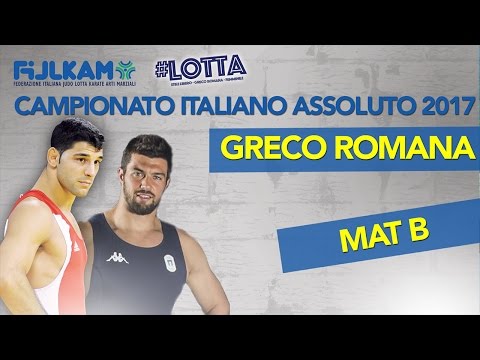 Campionato Italiano Assoluto di Lotta Greco Romana 2017 - MAT B