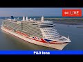 SHIPS TV Regal Princess P O Britannia Arcadia Cruise Ship Departing Port Of Southampton LIVE
