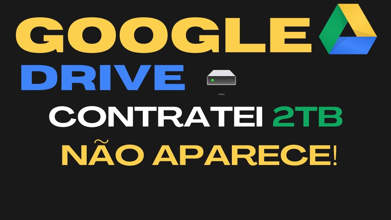 Google Drive, TOTAL de armazenamento contratado NÃO APARECE no computador? RESOLVIDO 2024!
