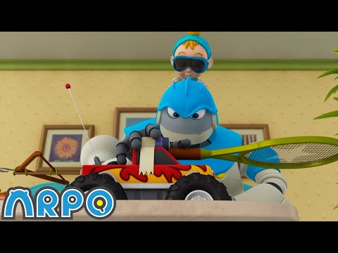 Robot On The Run | ARPO |  Kids TV Shows - Full Episodes | Moonbug - Cartoons For Kids