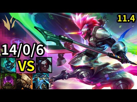 Hecarim Jungle vs Kayn - KR Challenger | Patch 11.4