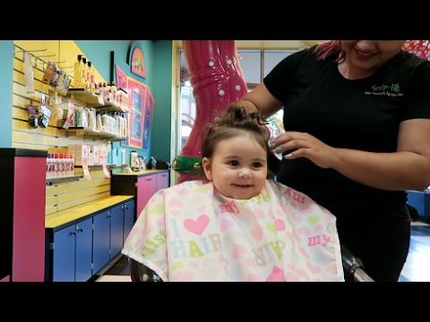 BABY'S FIRST HAIRCUT!!!