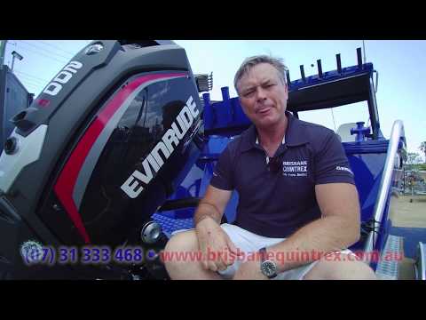 Yellowfin 7000 HT + Evinrude 200HP boat review | Brisbane Quintrex