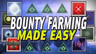 FAST SEASON PASS & ARTIFACT! These BOUNTY FARMING Tips Will Save You Time Leveling Up! [Destiny 2]