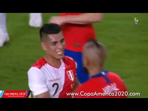Perú 3 - 0 Chile  ultimo partido que jugaron ambas escuadras