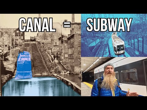 Newark Subway Was a CANAL?! Morris Canal Reveal