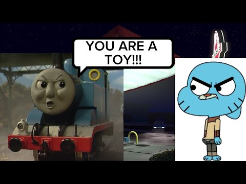 GatorXZ8 Story (Toy Story) Part 8: Thomas VS Gumball/ “YOU ARE A TOY!!!”/ ride to Pizza Planet
