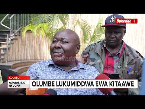 Agataliiko Abakungubazi abakulembeddwamu Katikkiro Mayiga bagenze mu maka ga Sudhir okumusaasira.