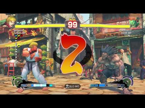SSF4 - gameinn/Daigo (Ken) vs. shamisen3 (Blanka)