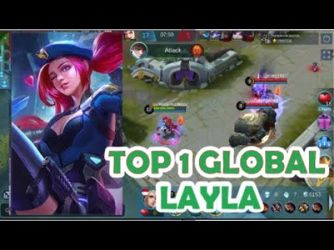S.A.B.E.R BREACH SKIN TOP 1 LAYLA GLOBAL GAMEPLAY BY PANDA FACEBOOK - MOBILE LEGENDS BANG BANG