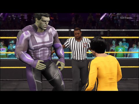 WWE 2K22 - Hulk Endgame vs. Bruce Lee - Super Dragon 🔥