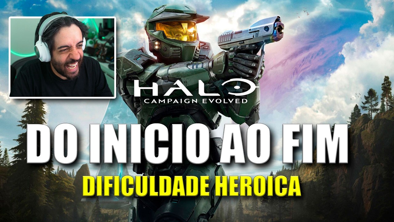 HALO CAMPAIGN EVOLVED - [DIFICULDADE HERÓICA] gameplay DO INICIO AO FIM
