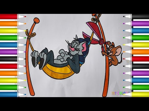 Tom And Jerry Coloring Page | Coloring For Kid | MT Coloring #2