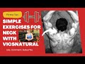Best Simple Neck exercises for a stronger neck. Bigger neck maybe, stronger neck yes. Vicsnatural