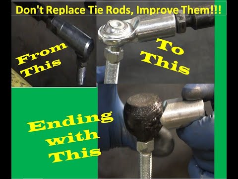 Replace & Improve John Deere Tie Rod Ends (JD 430, other JD models & brands too)