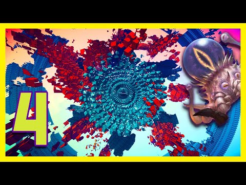 All Hail Blocky Cthulhu! Manifold Garden Walkthrough Blind - Part 4 (Let's Play Manifold Garden)