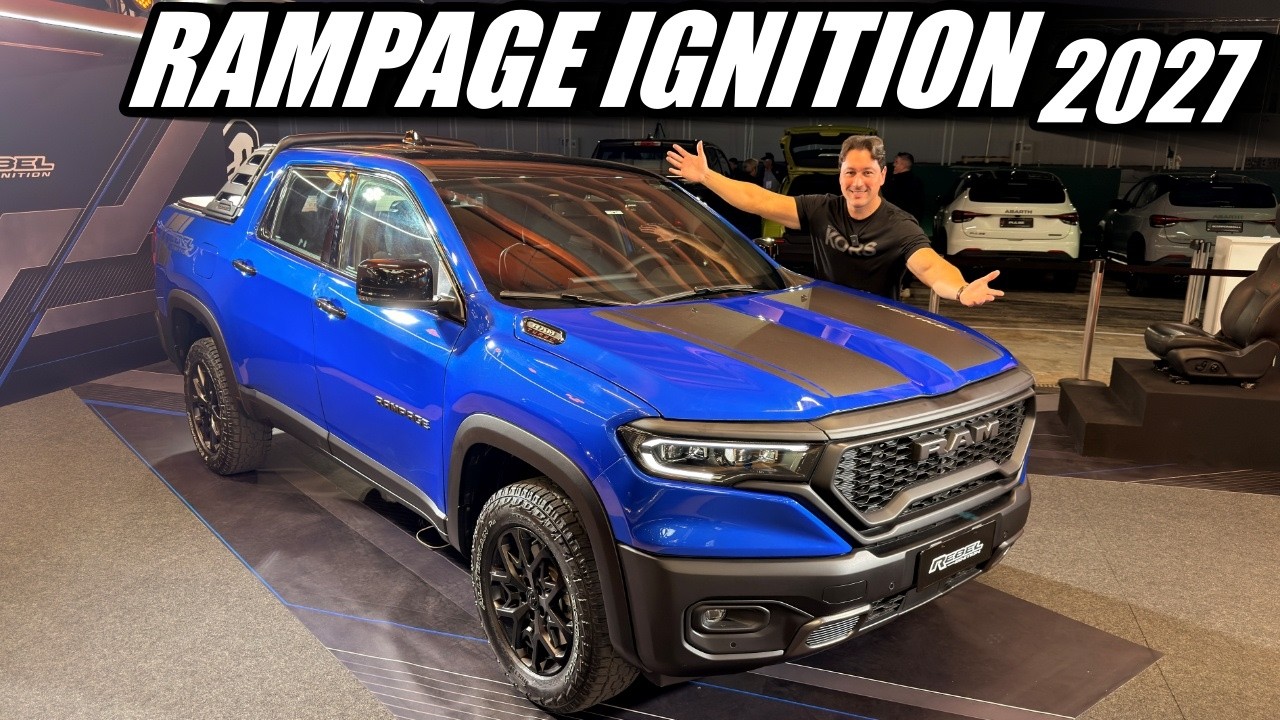 NOVA RAM RAMPAGE IGNITION 2027 Chega com novidades