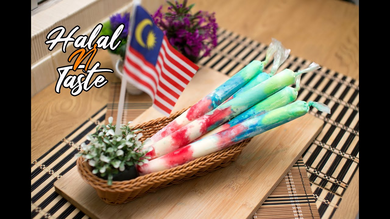 Aiskrim Jalur Gemilang | Bulan Kemerdekaan | Hari Malaysia