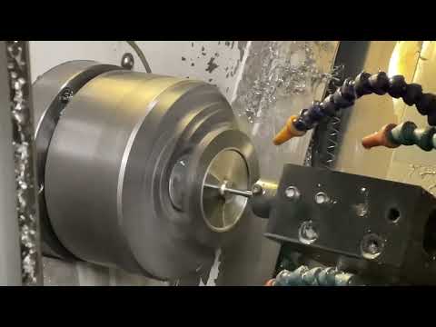 Machining of compressor wheel