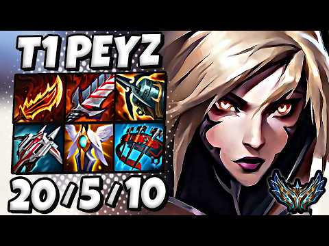 T1 Peyz Kai'Sa vs Ziggs [ ADC ] Rank #1 Korea Challenger Patch 26.3