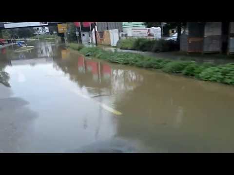 Bretten Hochwasser Pforzheimerstr.