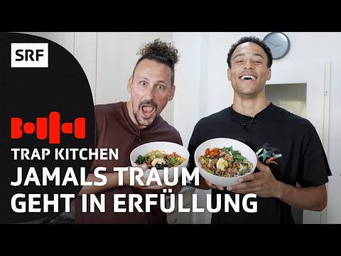 Jamal und Pablo kochen Bibimbap und sprechen über ihre Lebensträume | Pablos Trap Kitchen | SRF