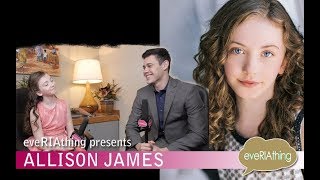 eveRIAthing presents young actor/model Allison James